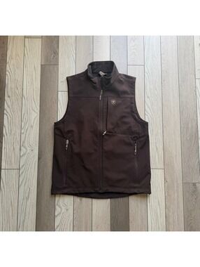 Ariat Brown Men's Vernon 2.0 Softshell Vest size M